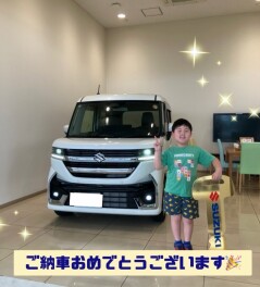 スペーシアカスタムご納車しました！